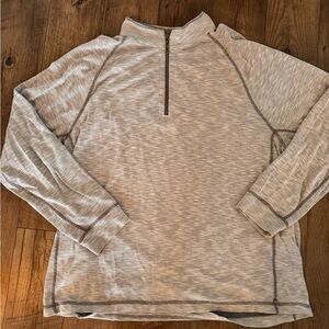 Men’s Tommy Bahama, 3/4 zip lightweight reversible pullover size 3 XL big